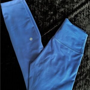 lululemon athletica bby blue leggings